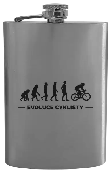 Placatka Evoluce - cyklista