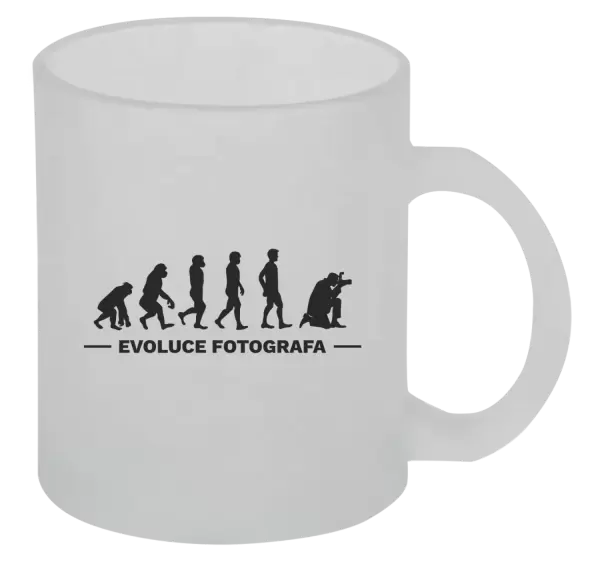 Hrnek Evoluce - fotograf