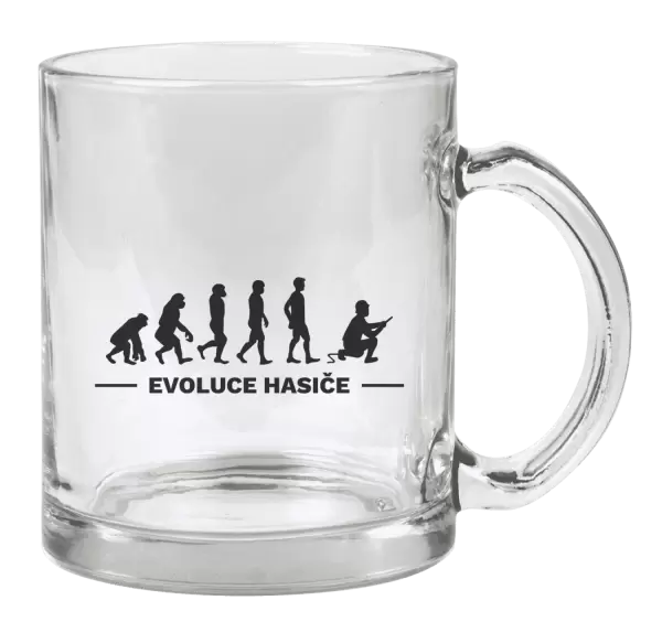 Hrnek Evoluce - hasič