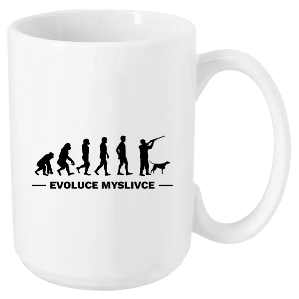 Hrnek Evoluce - myslivec