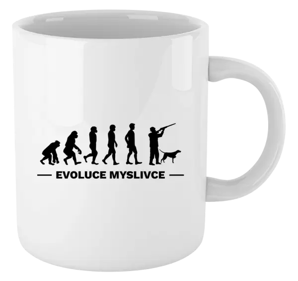 Hrnek Evoluce - myslivec