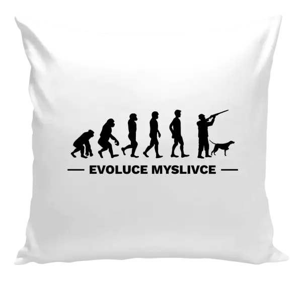 Polštář Evoluce - myslivec