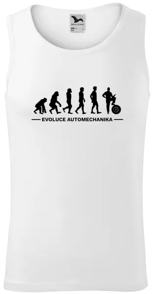 Pánské tílko Evoluce - automechanik