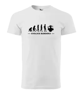 Pánské tričko Evoluce - bubeník