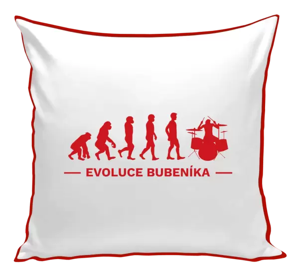 Polštář Evoluce - bubeník