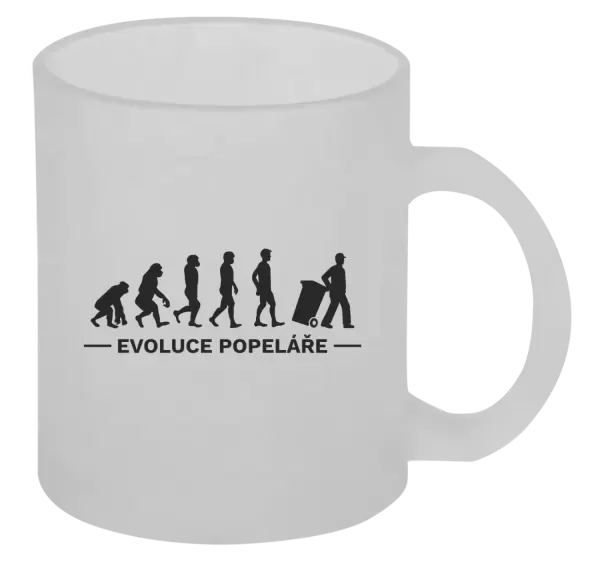 Hrnek Evoluce - popelář