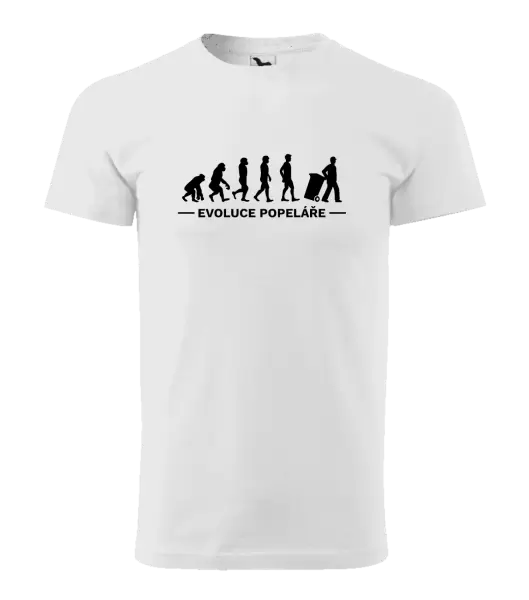 Pánské tričko Evoluce - popelář