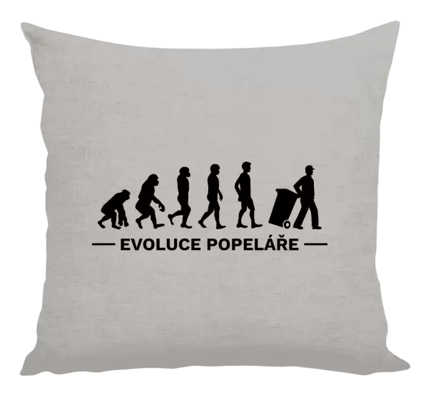 Polštář Evoluce - popelář