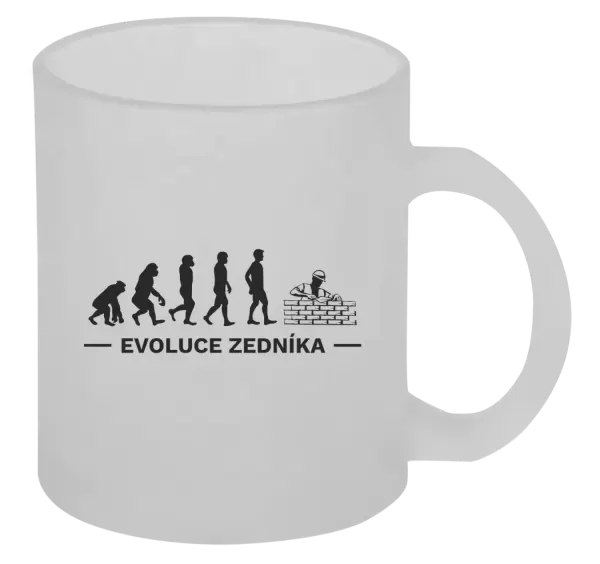 Hrnek Evoluce - zedník