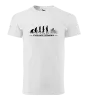 Pánské tričko Evoluce - zedník