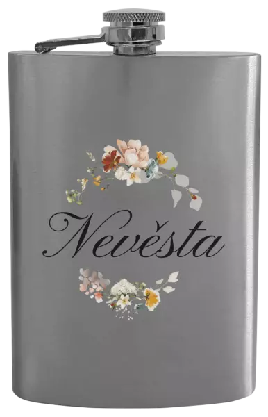 Placatka Nevěsta - květinový věneček
