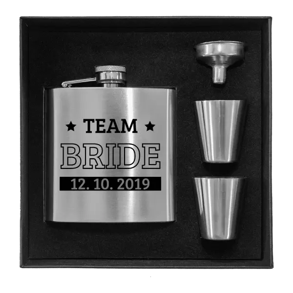 Placatka v krabičce Team Bride