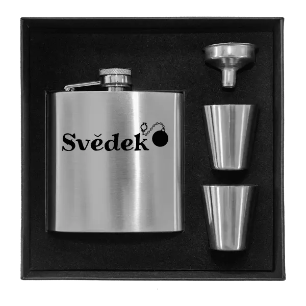 Placatka v krabičce Svědek s koulí