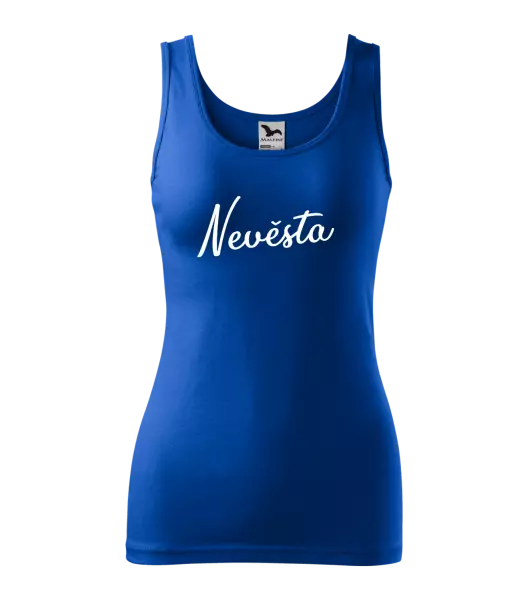 Dámské tílko Nevěsta - nápis